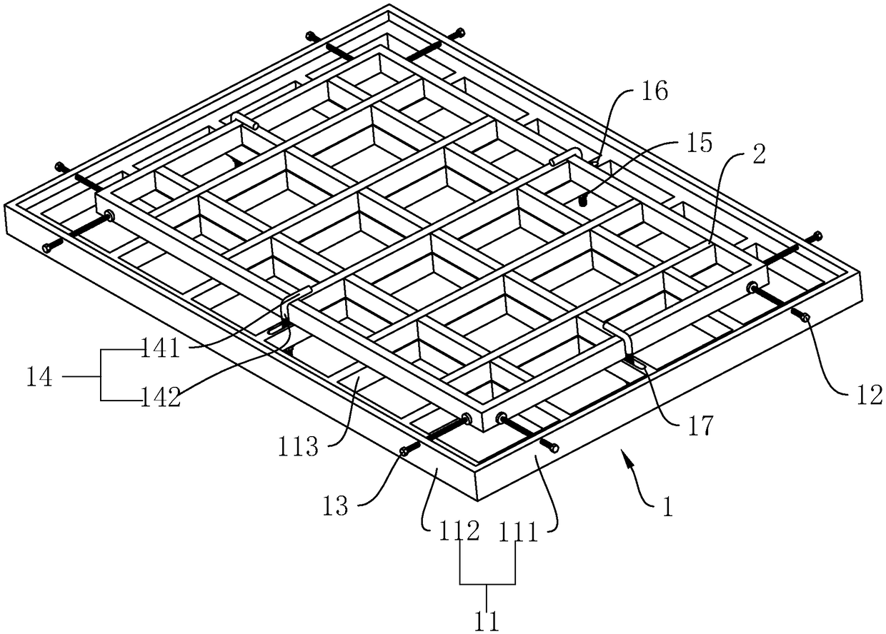 Building woodwork repairing construction method