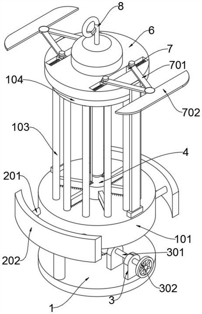 Assembled intelligent mosquito and fly killing device