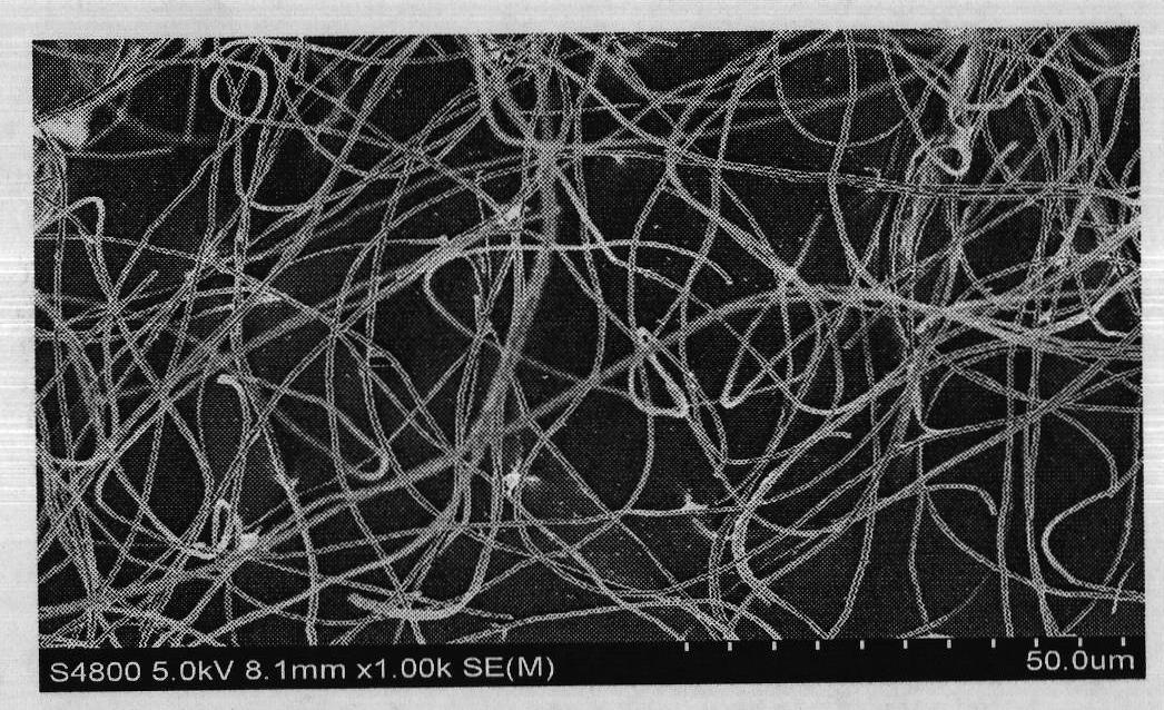 Flexible alumina ceramic fiber and preparation method thereof