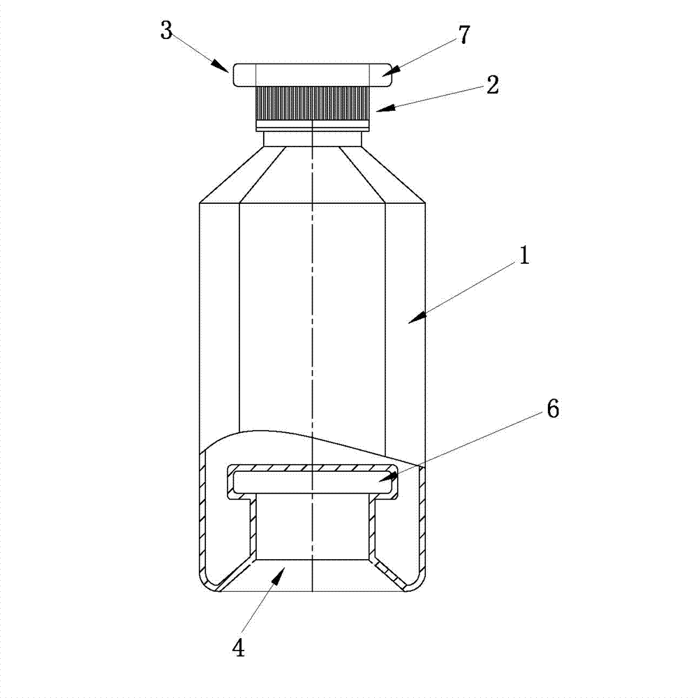 Drink bottle capable of being freely connected into multi-layer structure