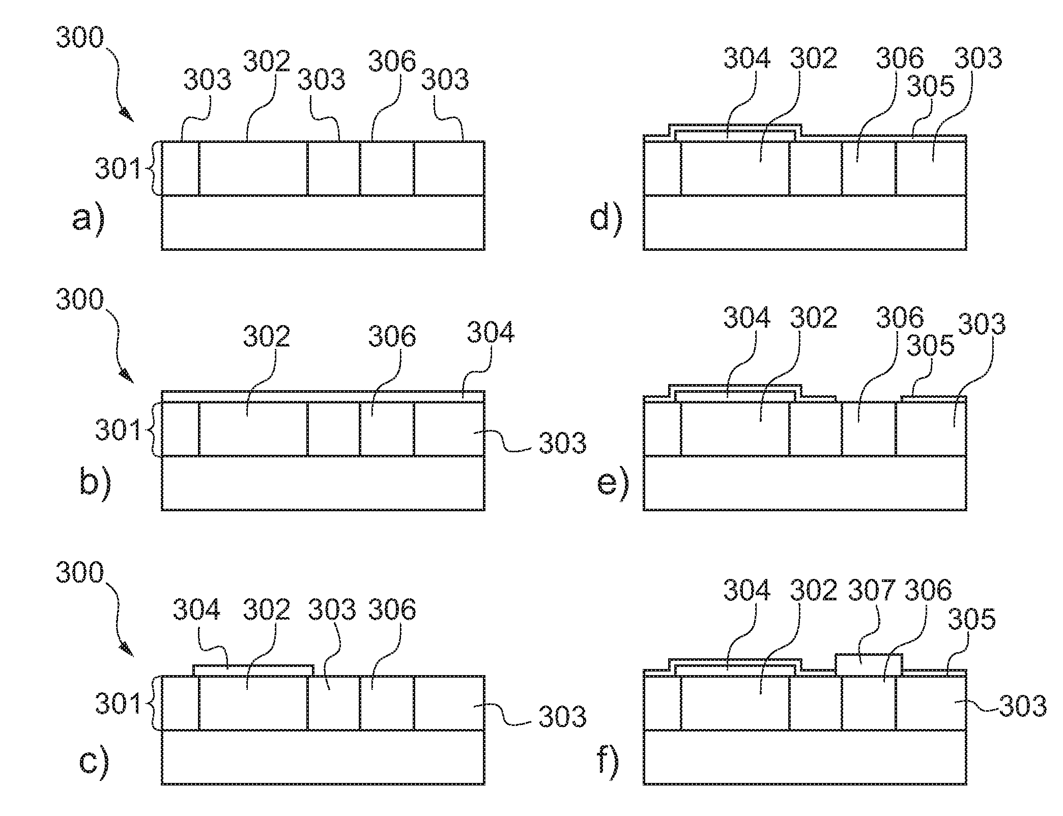 Chip integrated ion sensor