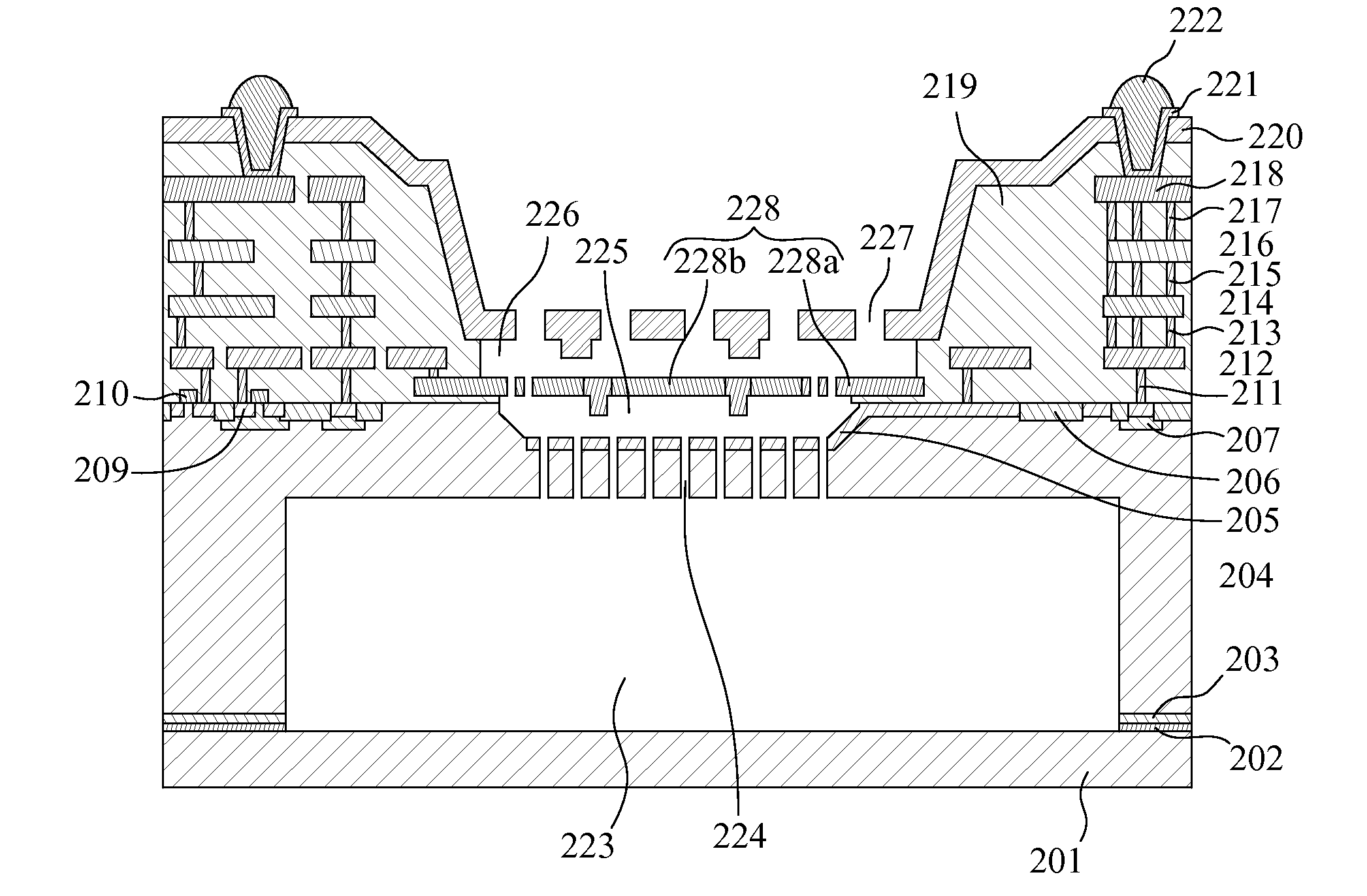 Integrated MEMS microphone with mechanical electrical isolation