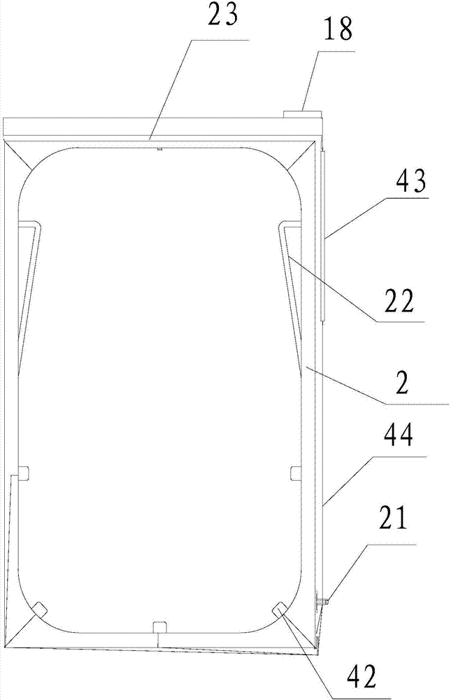 Double-channel cyclic heating system of clothing care machine