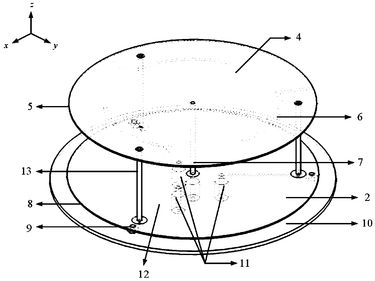 Antenna for secret communication