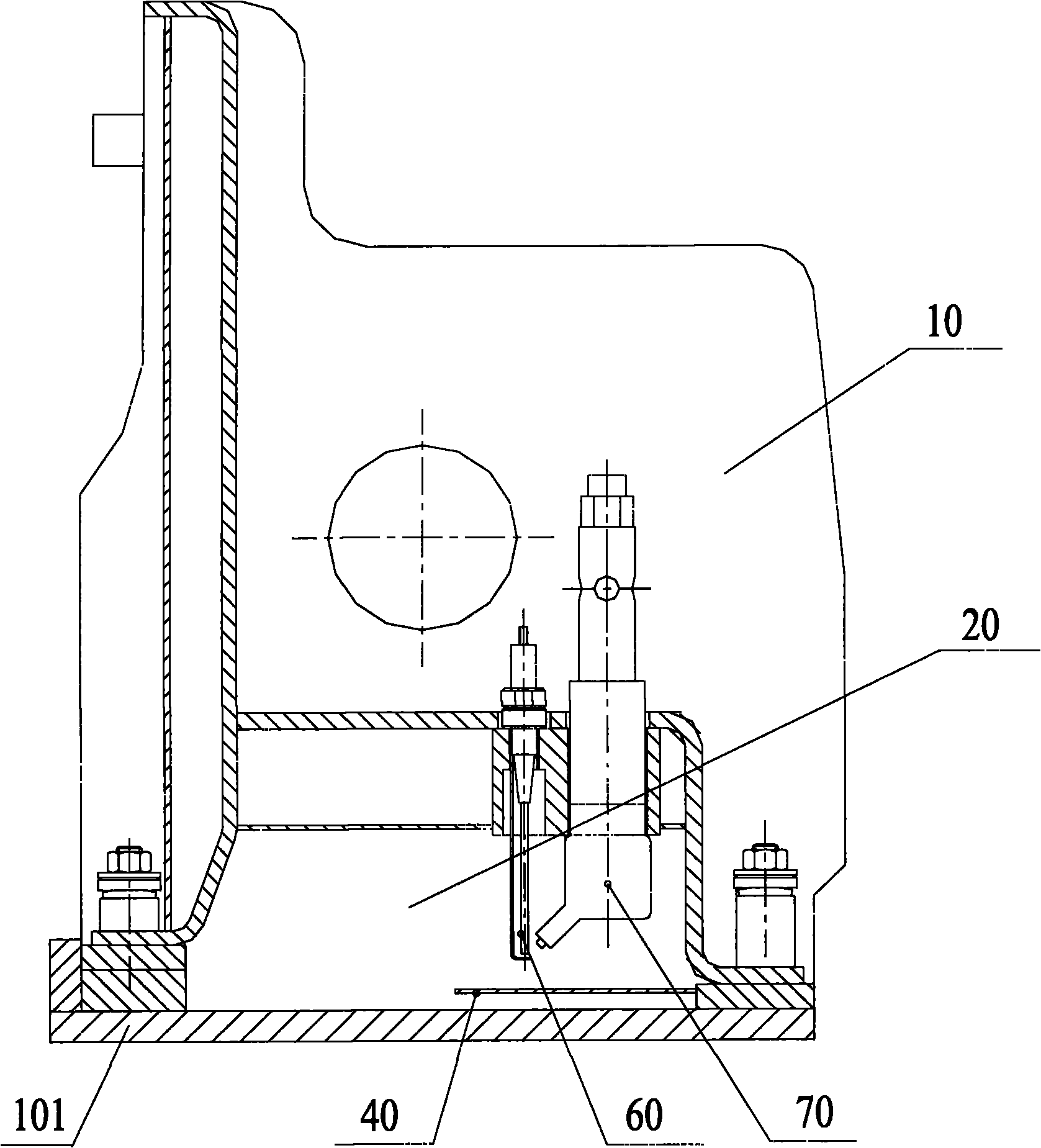 Combustion chamber of paver