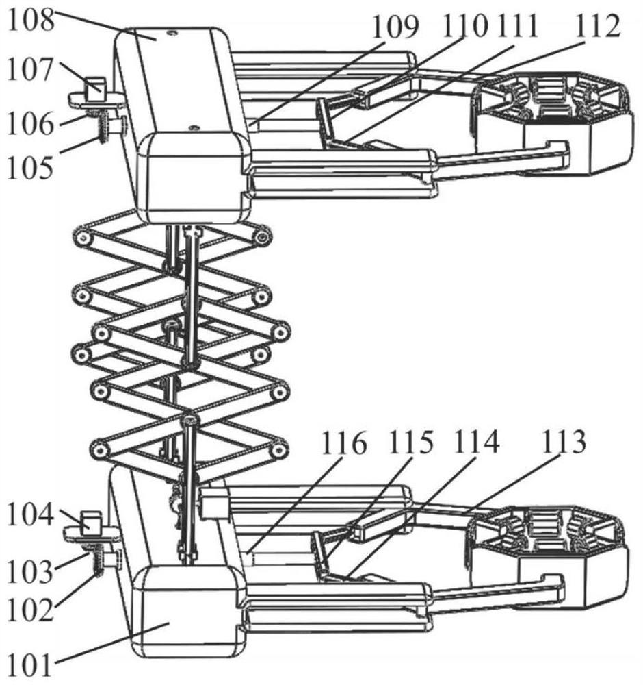 Mine steel wire rope dust and dirt removing robot and working method