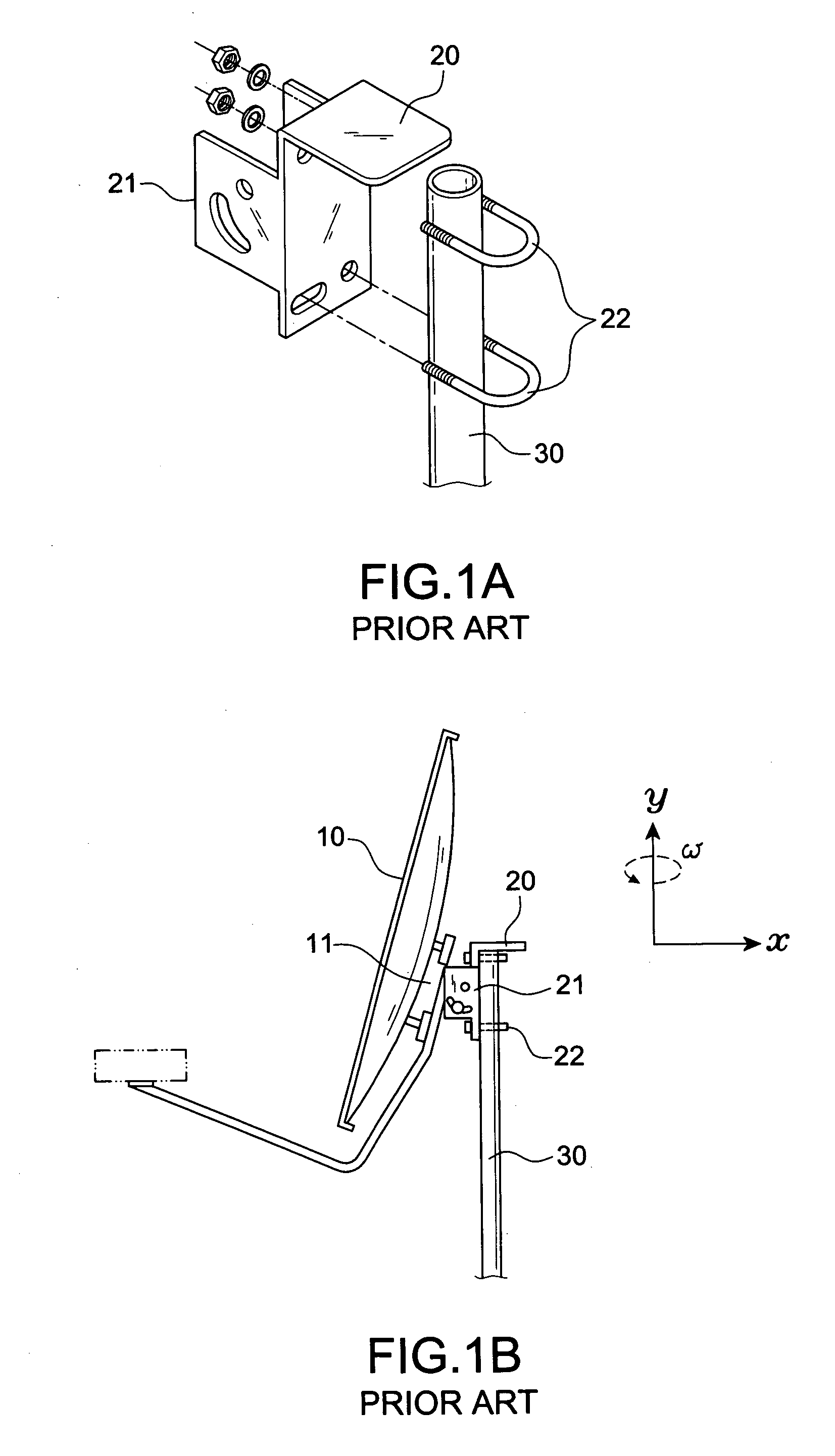 Retaining ring structure for fixing a satellite antenna