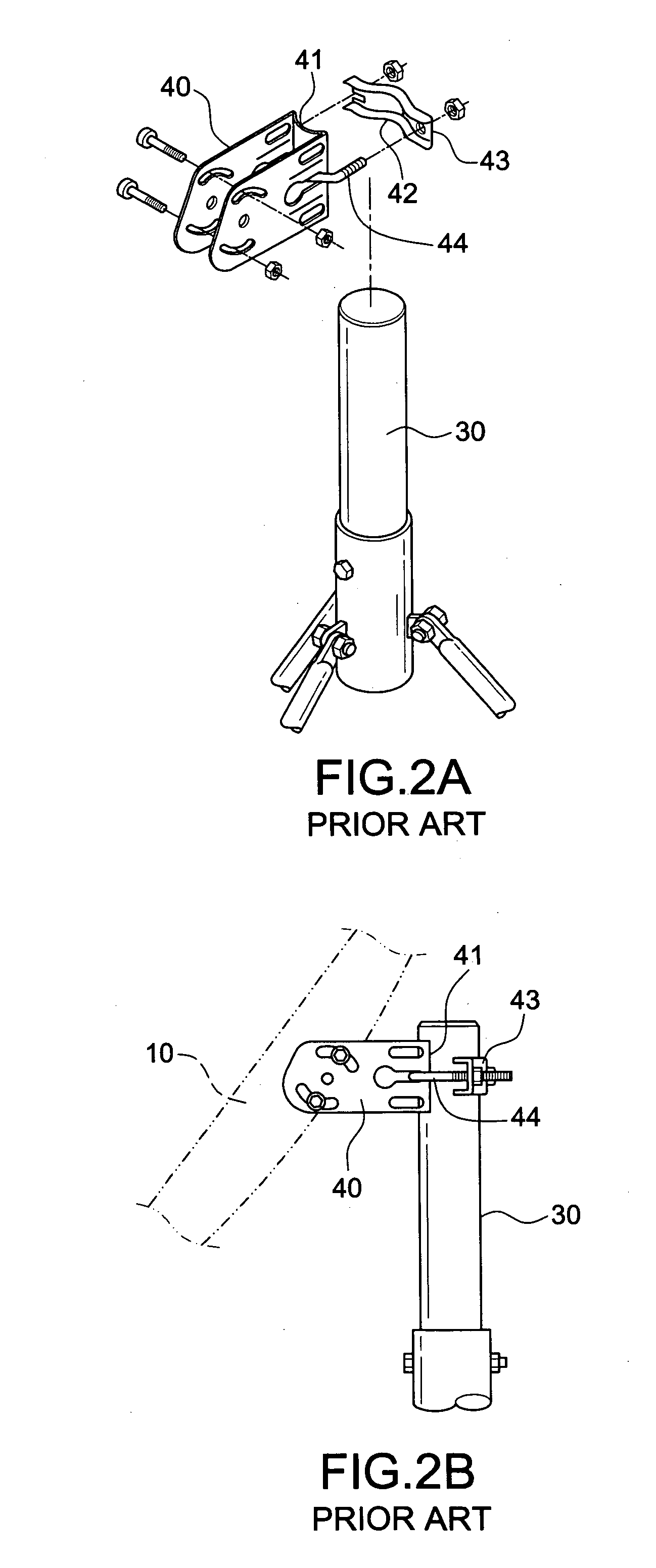 Retaining ring structure for fixing a satellite antenna