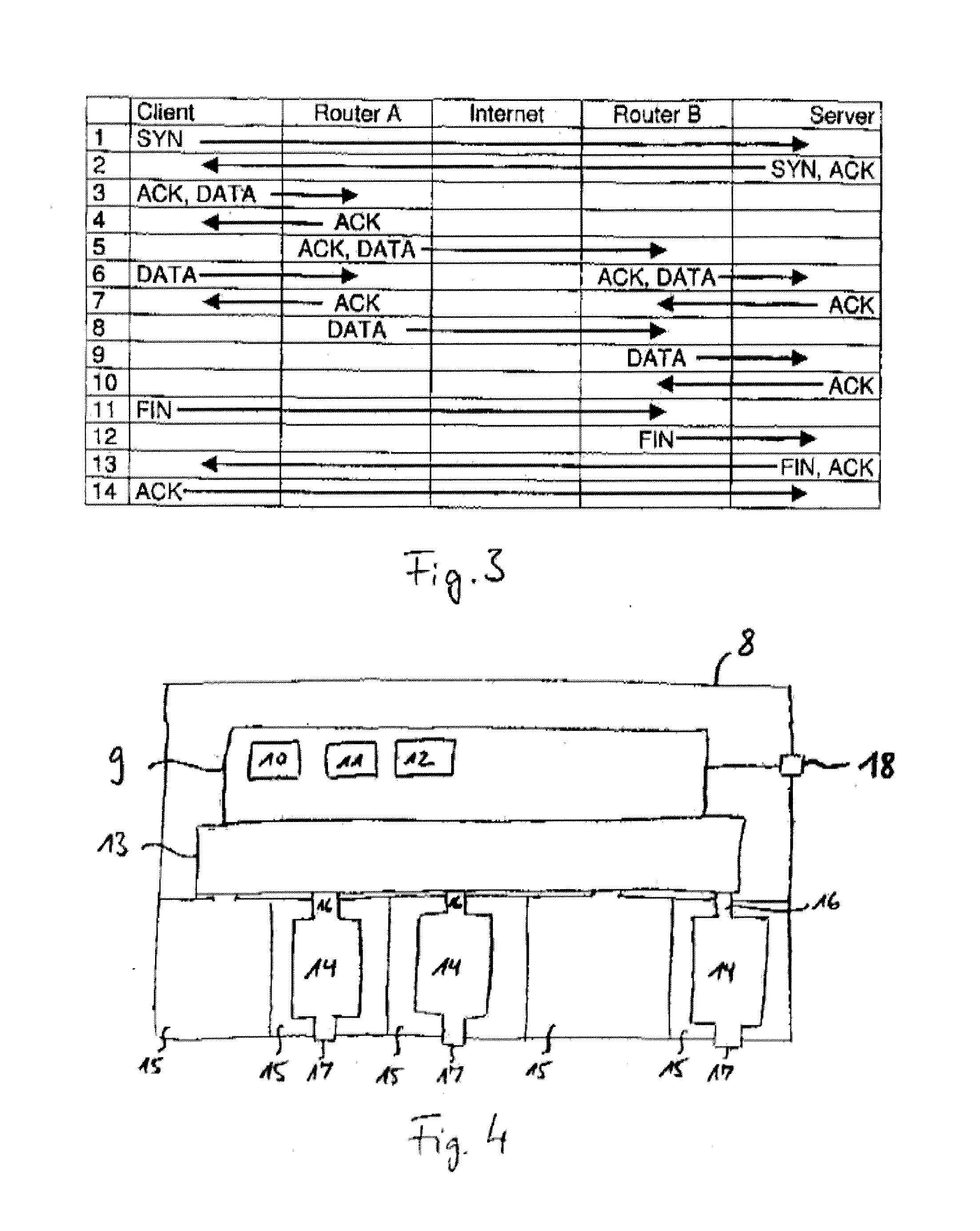 System and method for transmitting a data flow via bundled network access links as well as an auxiliary transmitter and receiver device and transmission and receiving methods therefore