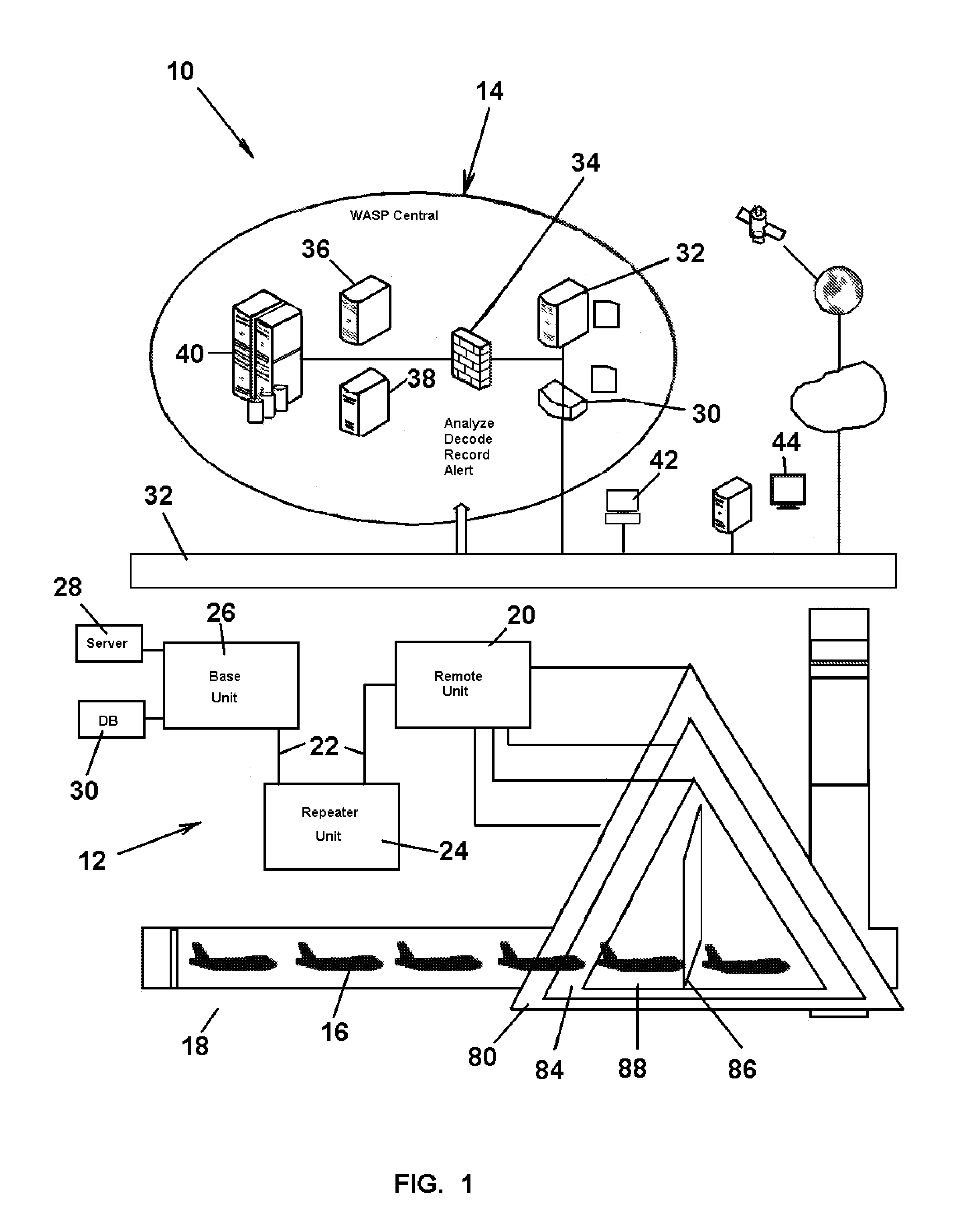 Aircraft monitoring and identification system