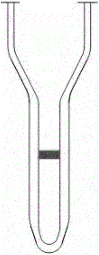 Blood type detection card based on microporous membranes and blood type detection system