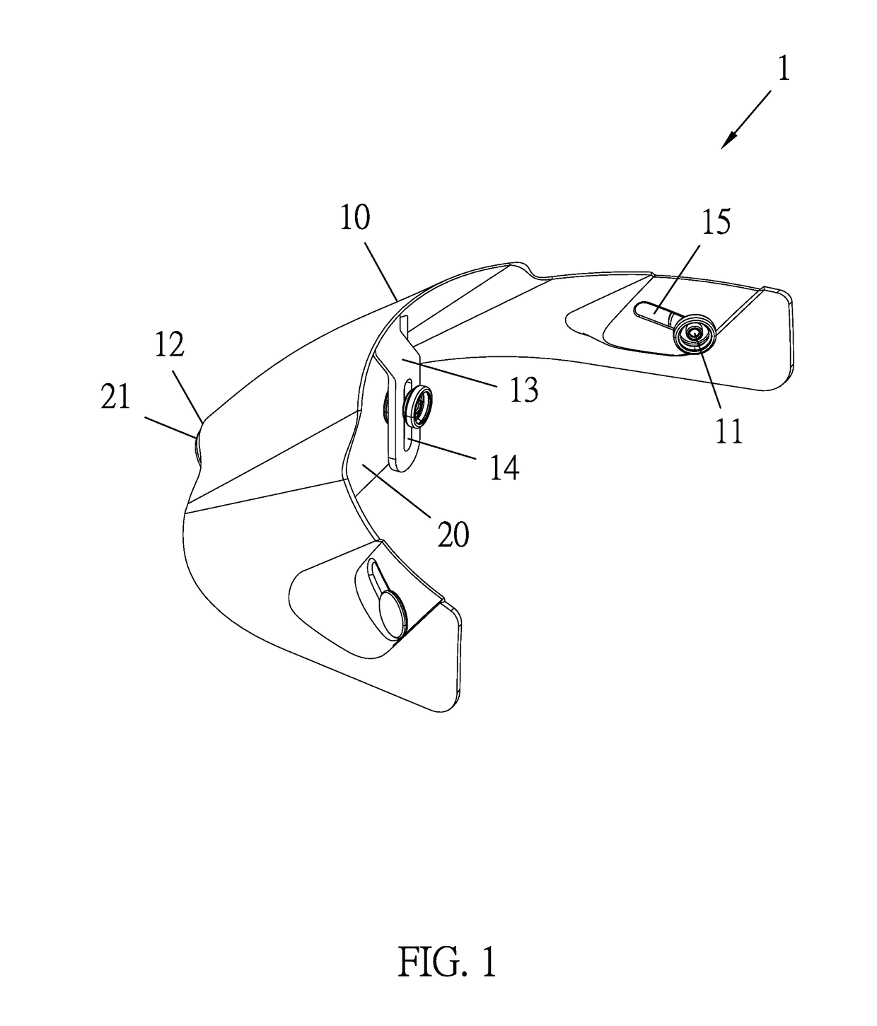 Structure for fixing riding recorder with helmet visor fastener