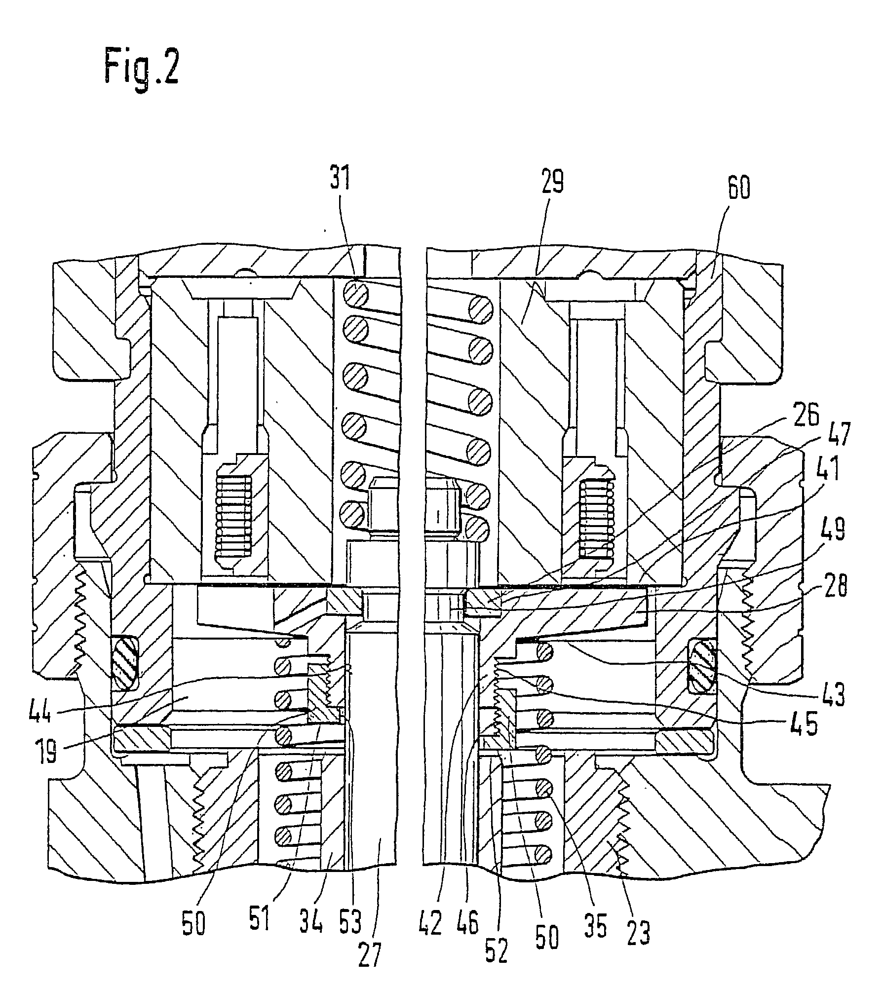 Electrovalve for controlling an injection valve in an internal combustion engine