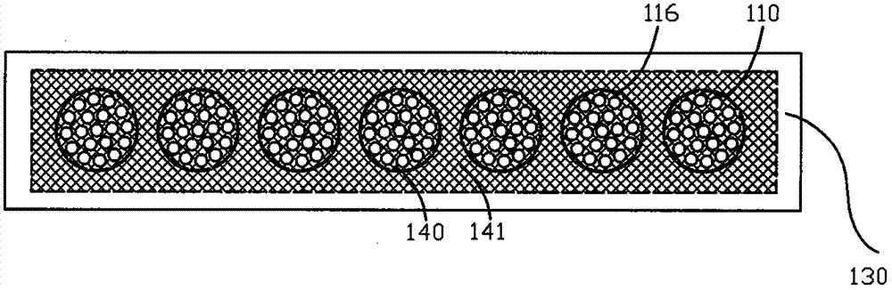 Membrane filter with waterweed type double filtration function