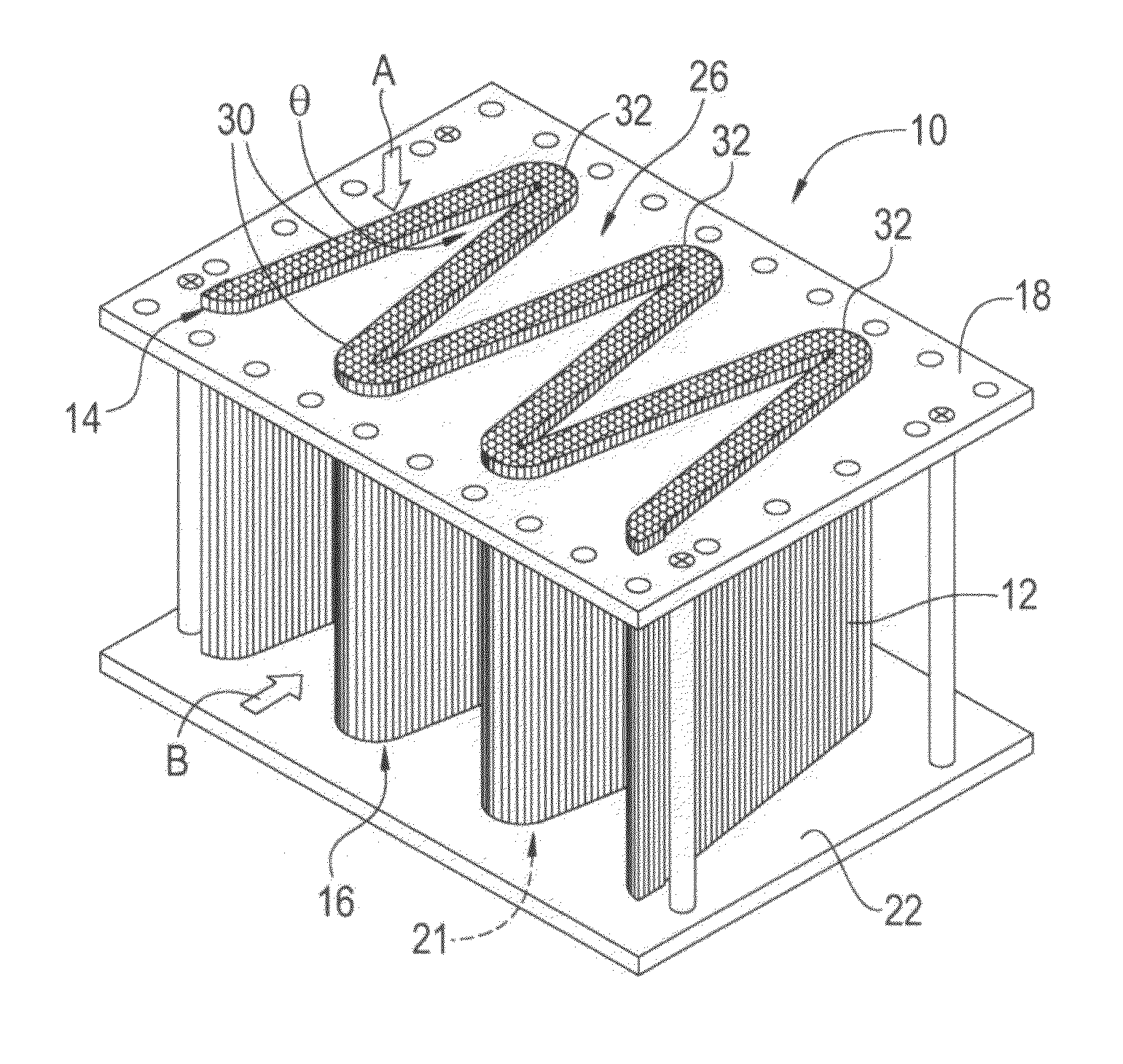 Corrugated Micro Tube Heat Exchanger