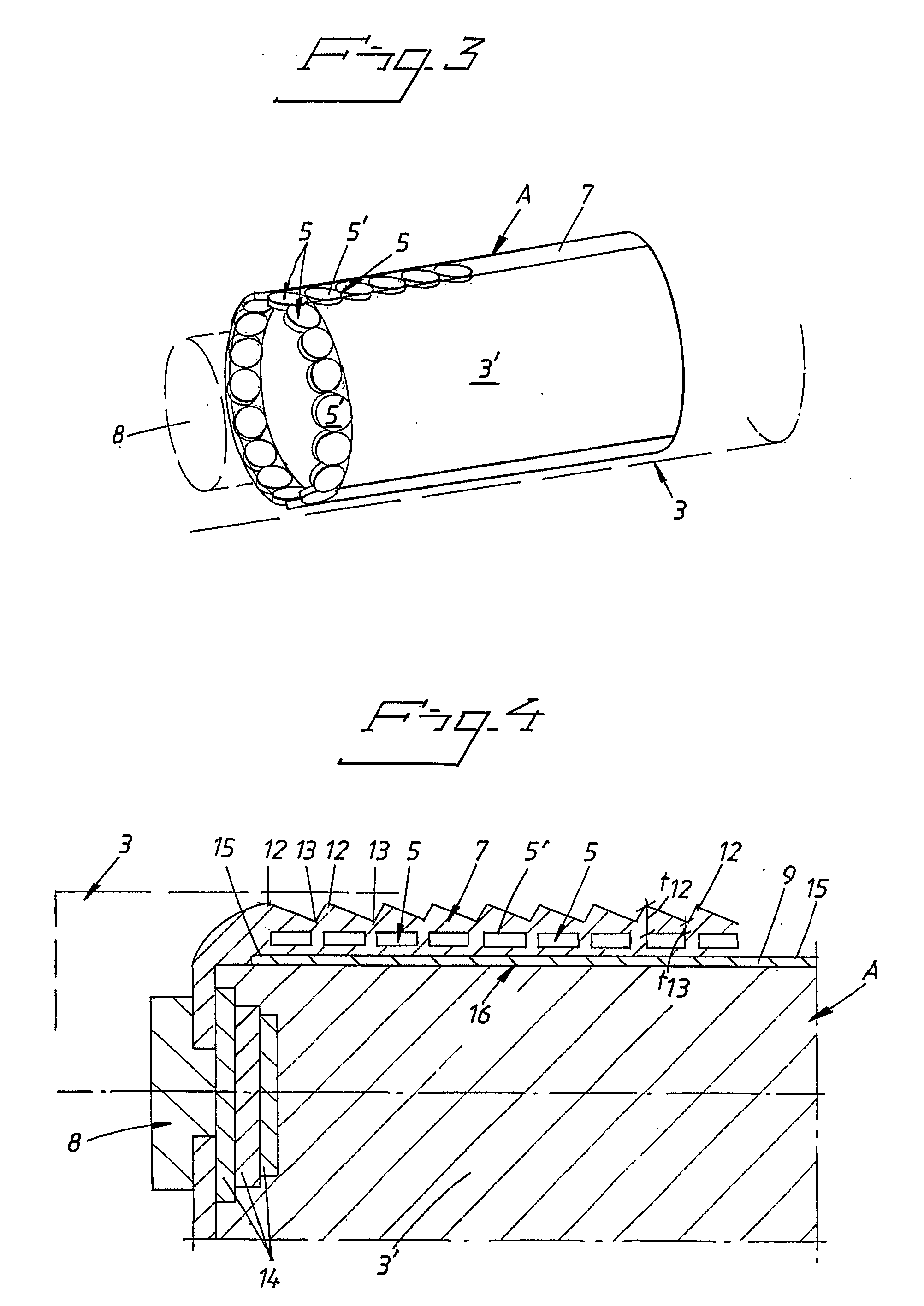 Method of initiating external explosive charges and explosive-charged action elements for these.