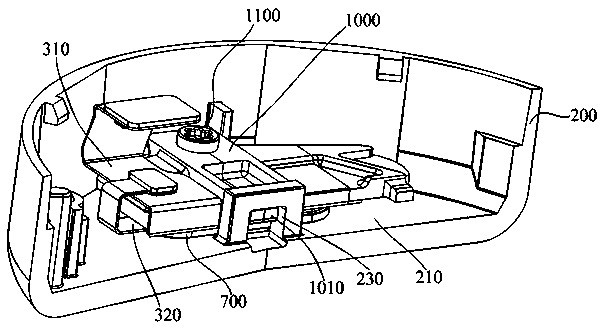 Charging needle water-resistant mounting structure, charging needle water resistance detection method and wrist-mounted equipment