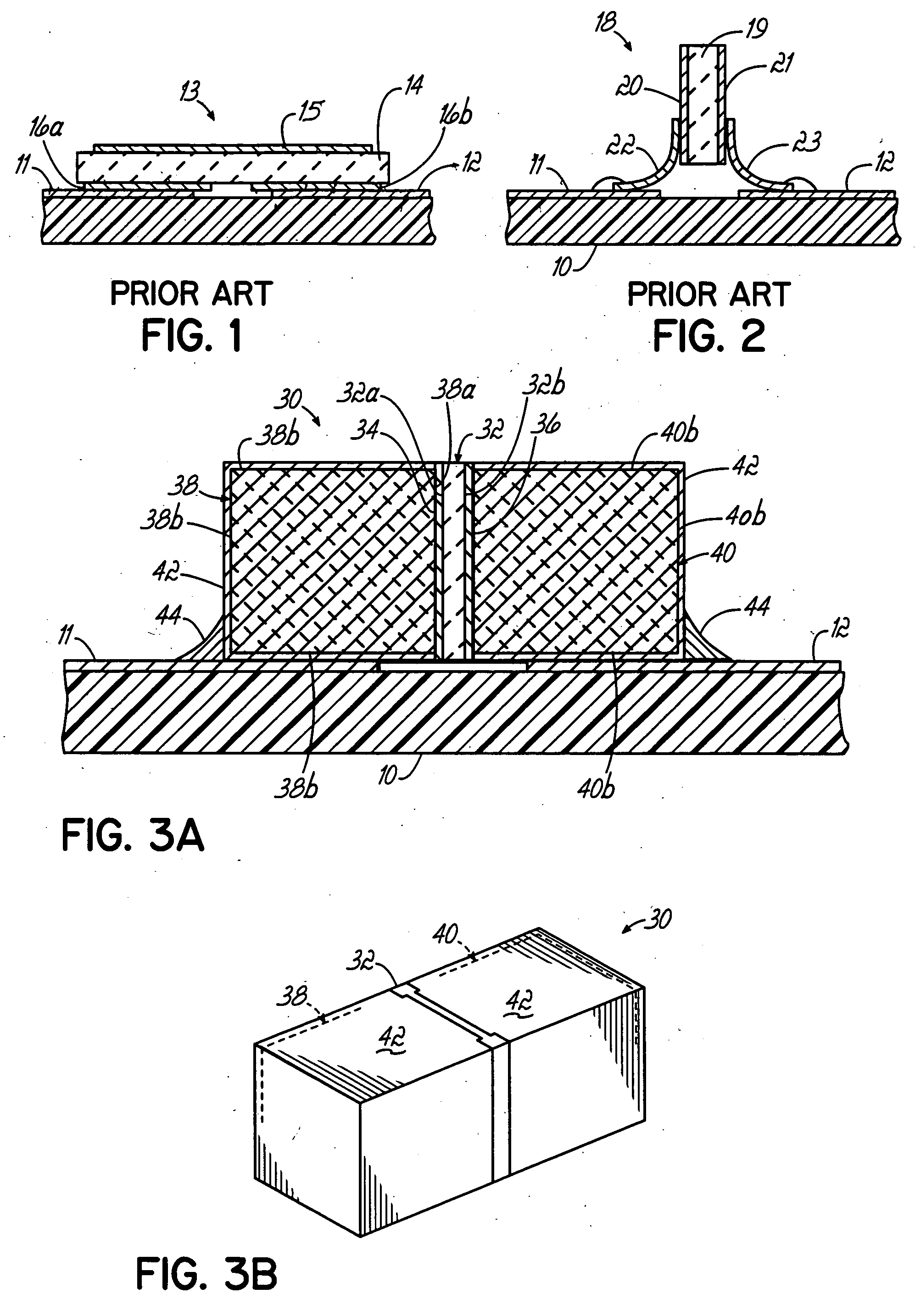 Single layer capacitor