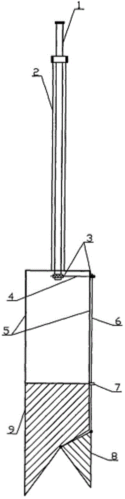 Manual sampling device