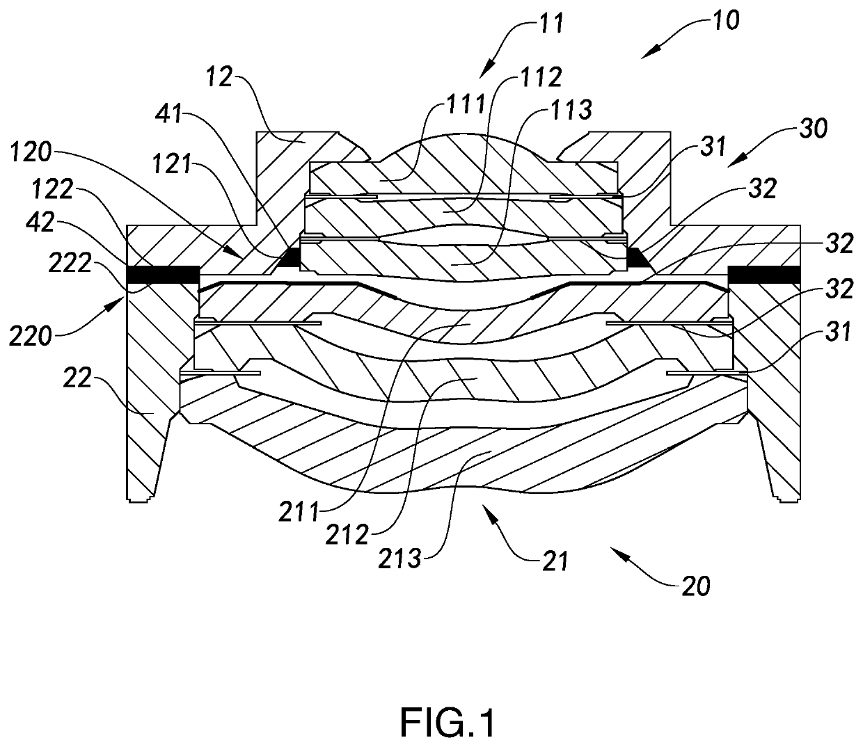 Split Lens and Camera Module and Electronic Apparatus