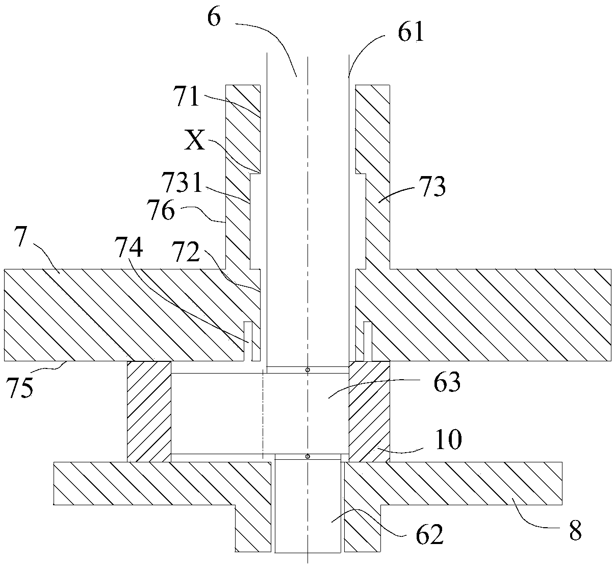 Pump body assembly and compressor