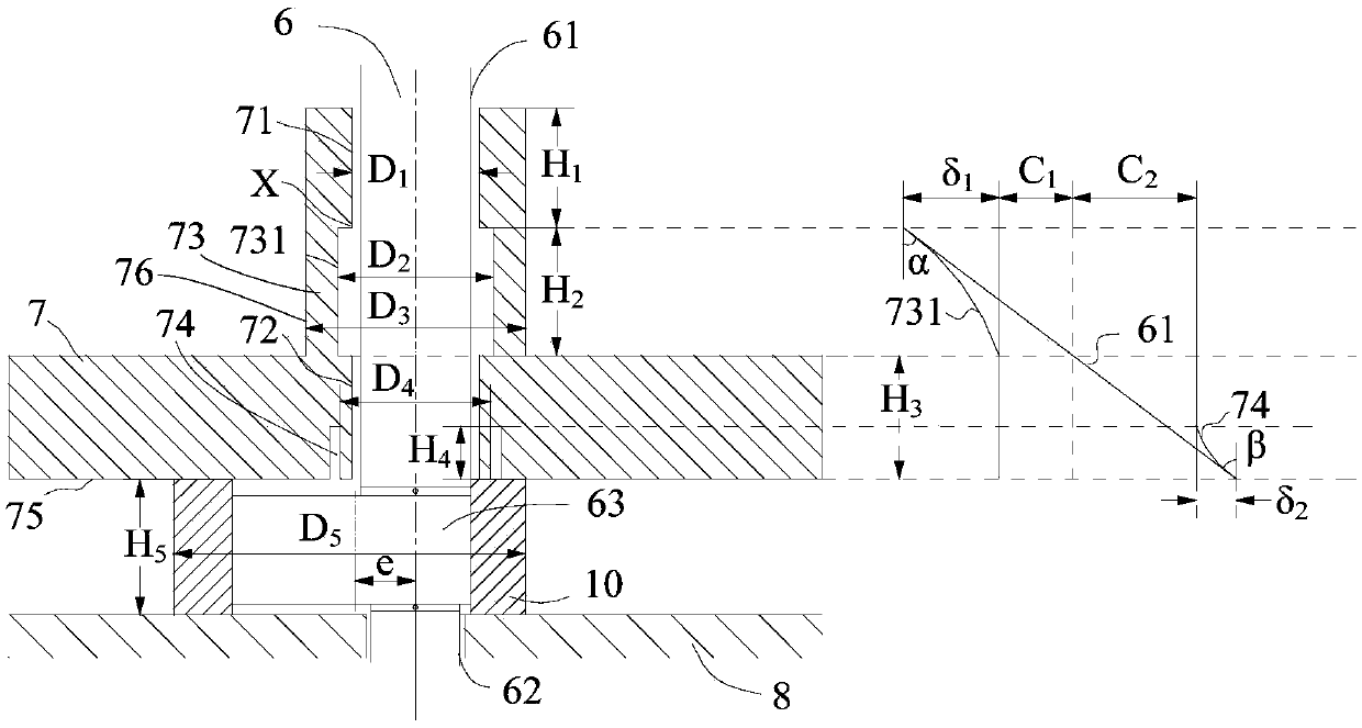 Pump body assembly and compressor