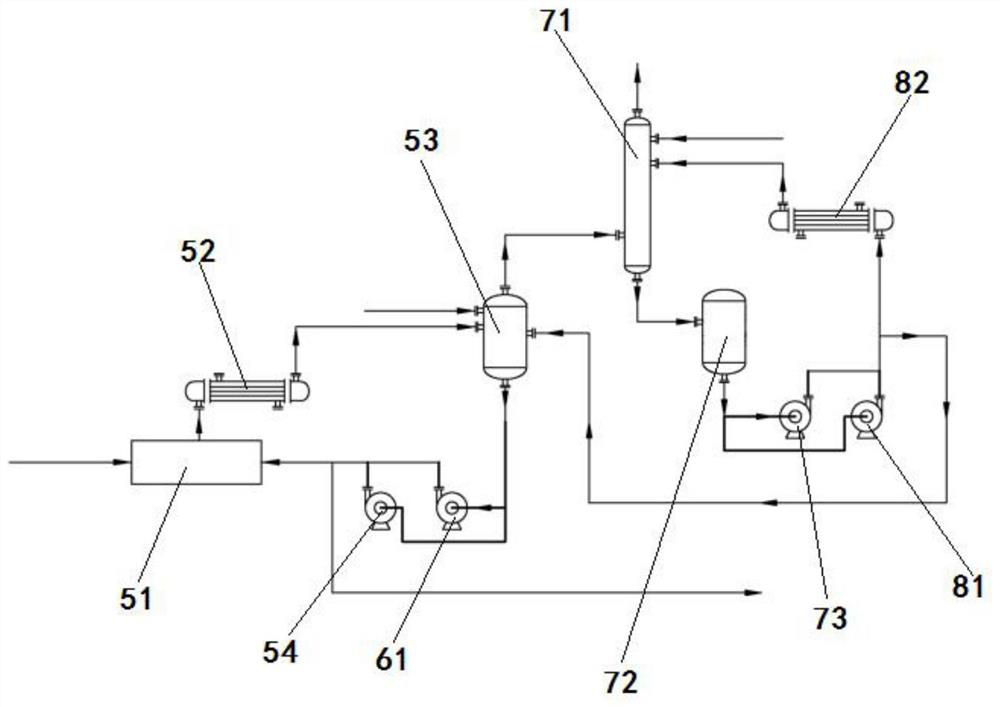 A kind of production device and production method of electronic grade hydrofluoric acid