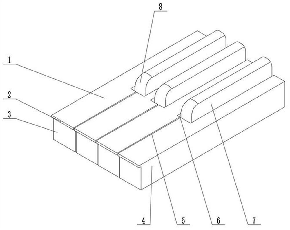 Handheld piano key cleaning device