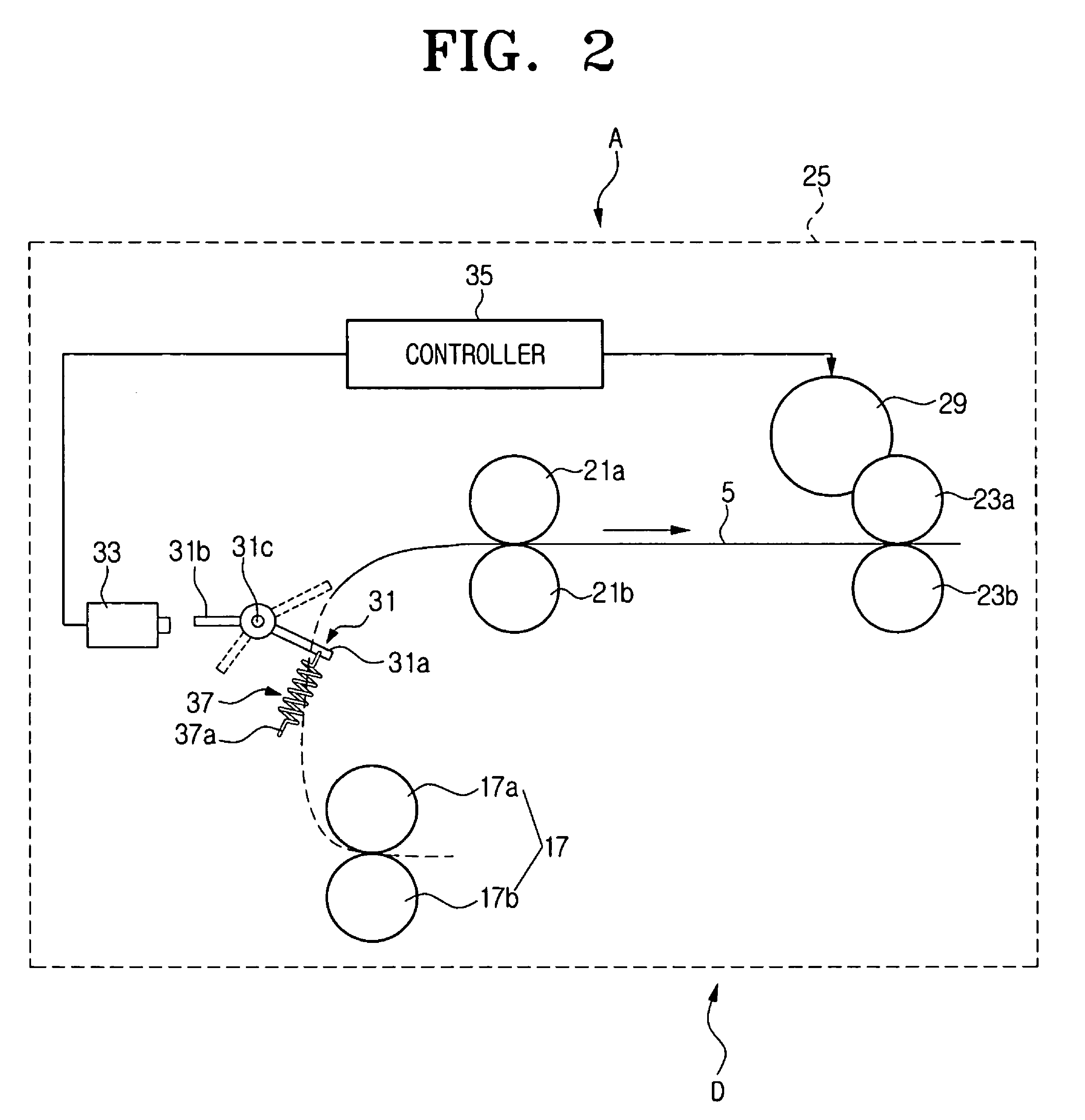 Document feeding apparatus and method