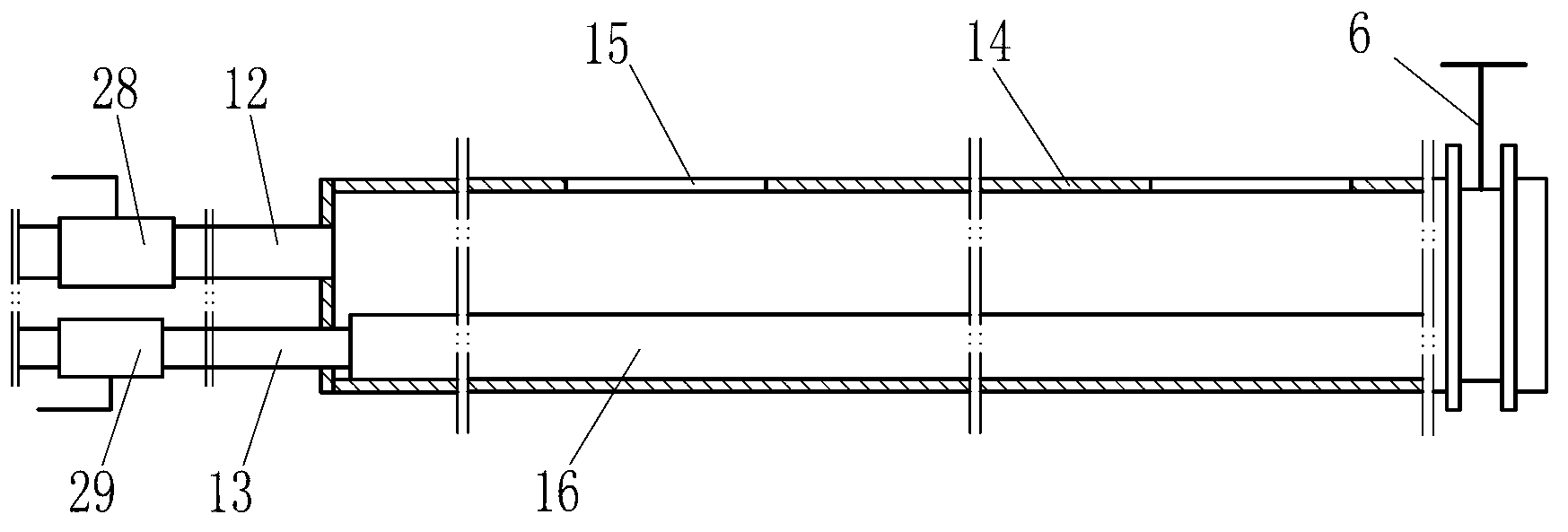 Floor type powdery material storehouse