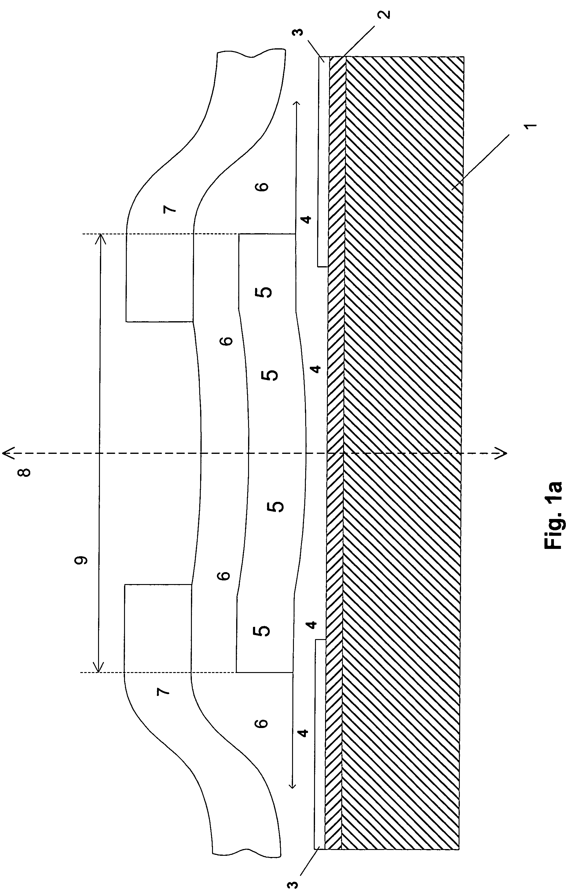 Self-stabilizing, floating microelectromechanical device