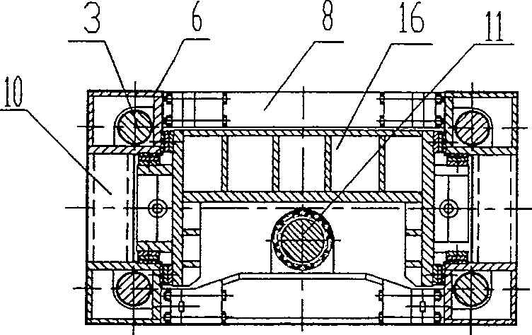 Frame type oil press for the titanium sponge knife for crushing