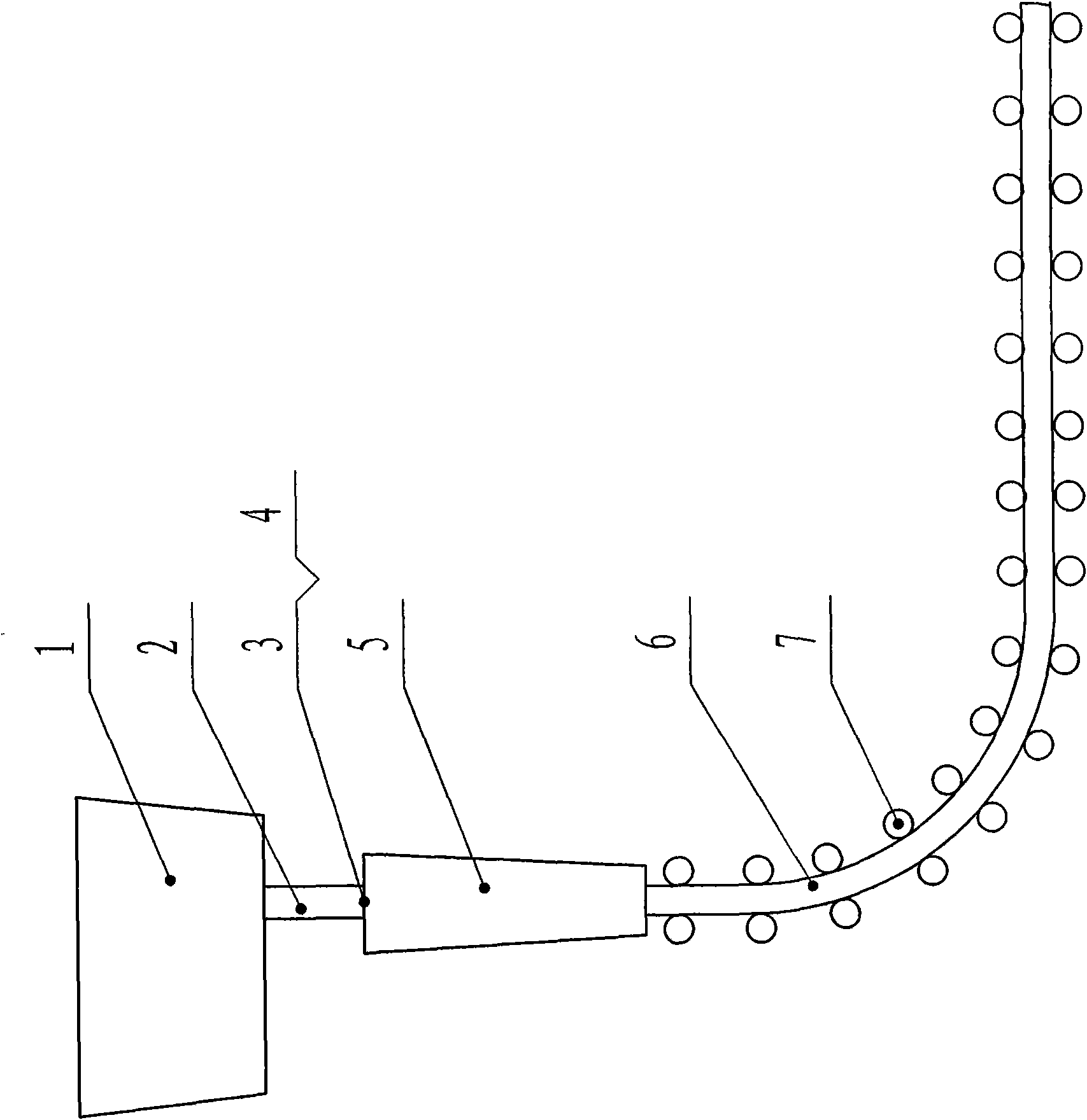 Method for capping nickel and stainless steel continuous casting tail billet