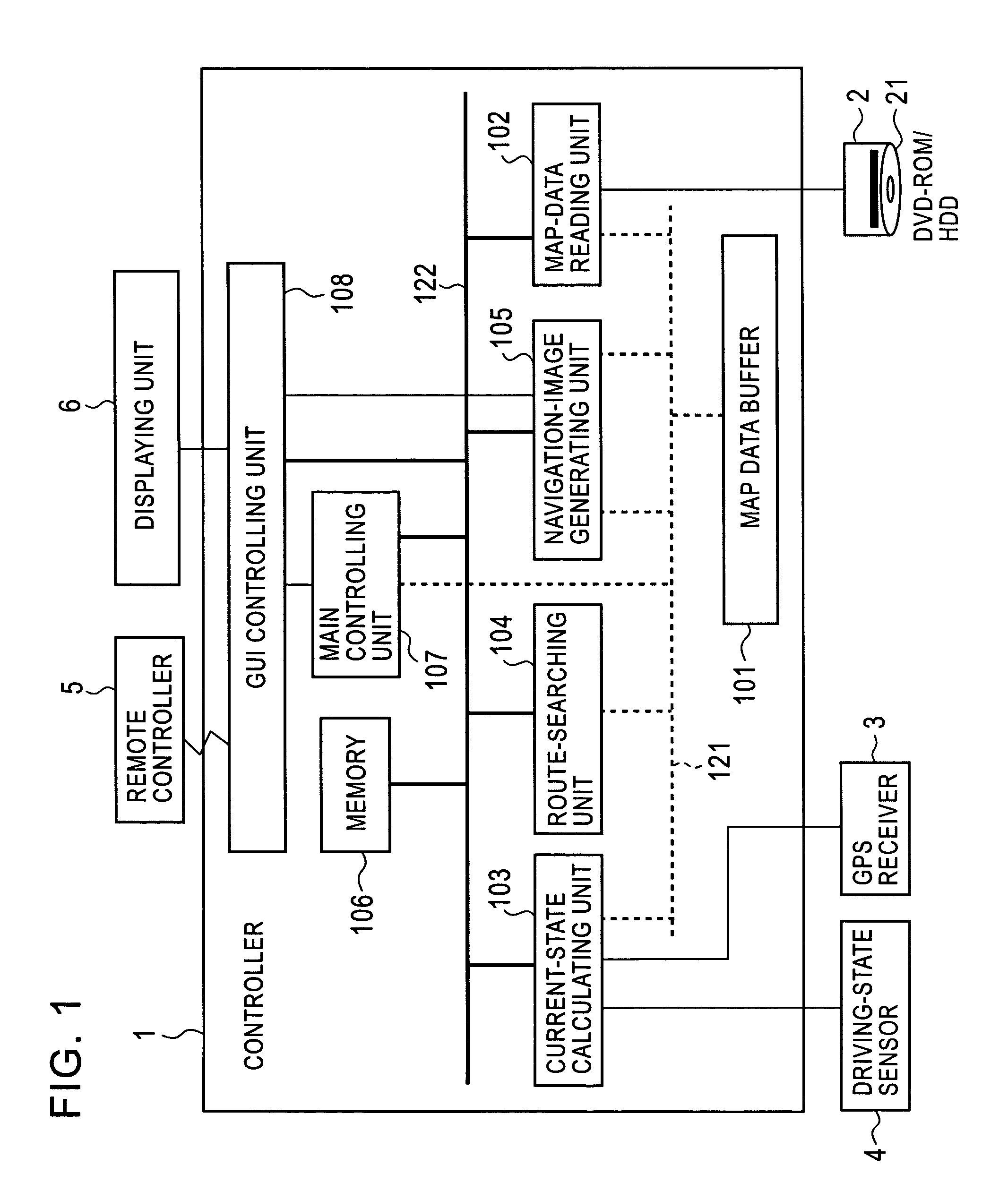 Method and apparatus for displaying a map