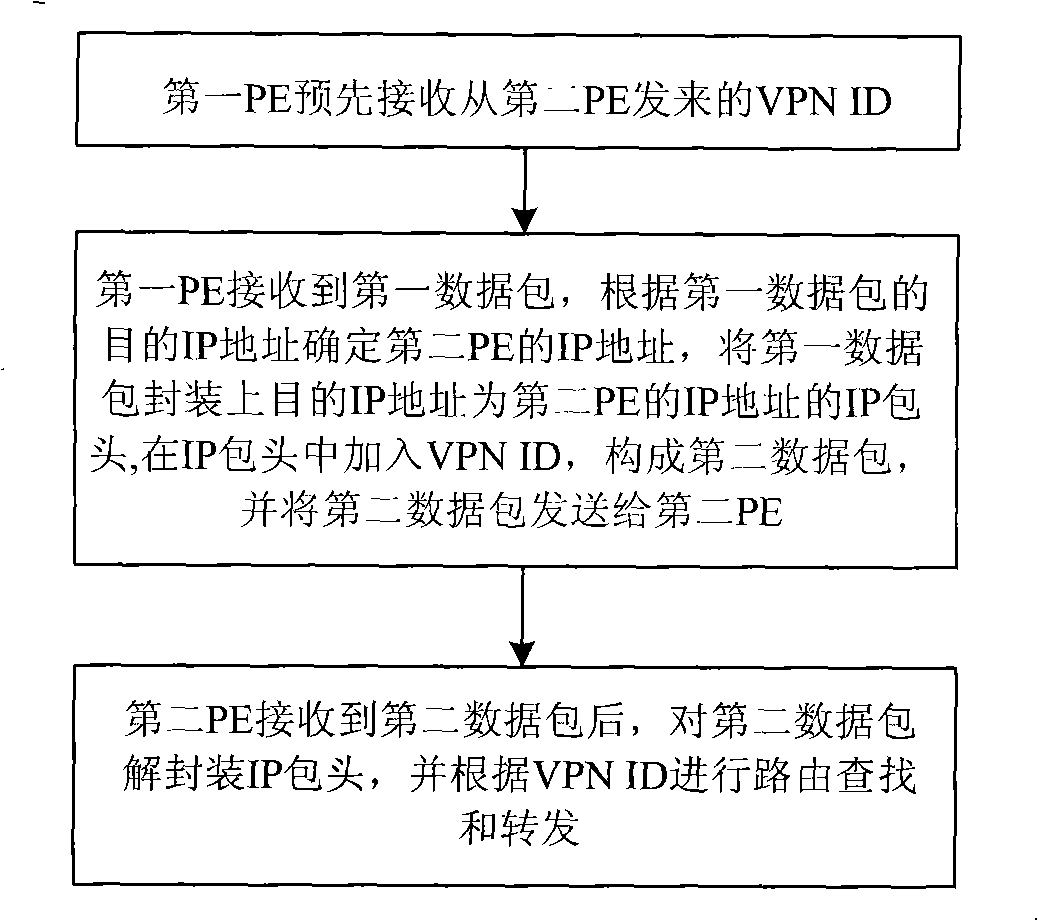 Virtual private network system and data processing method thereof