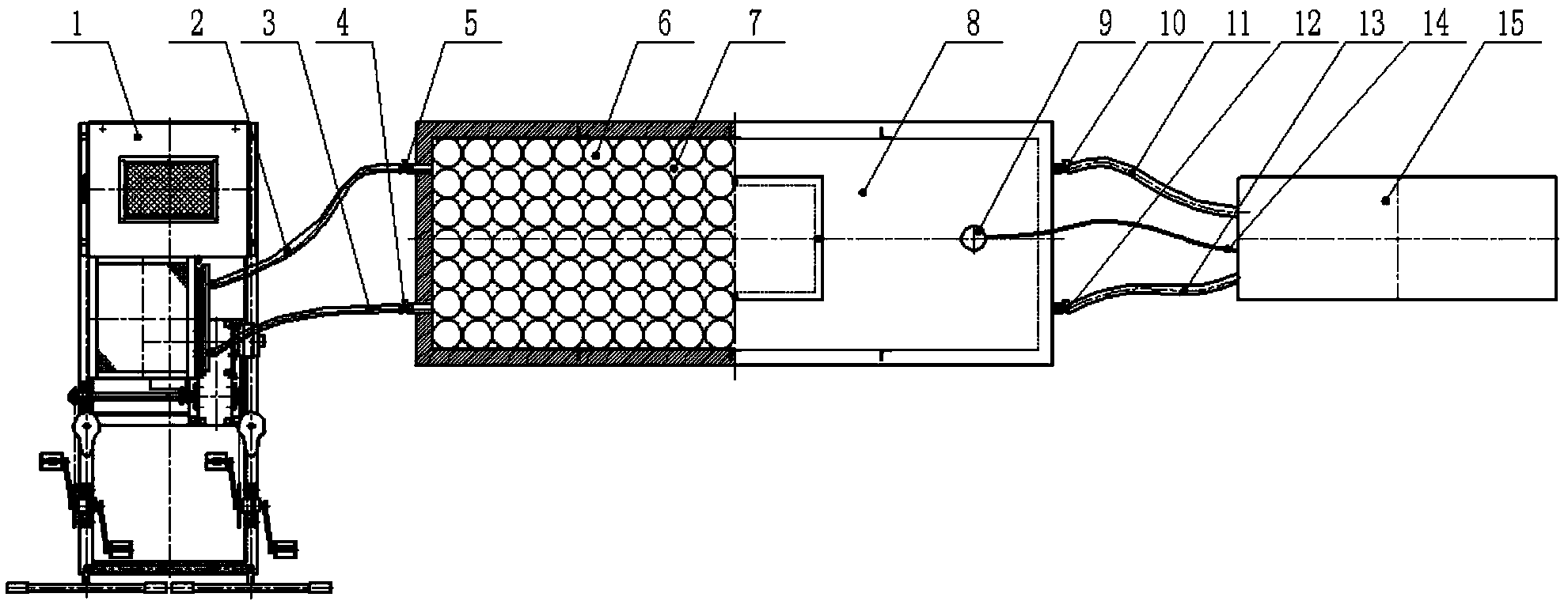 Ice storage air-conditioning system for refuge chamber