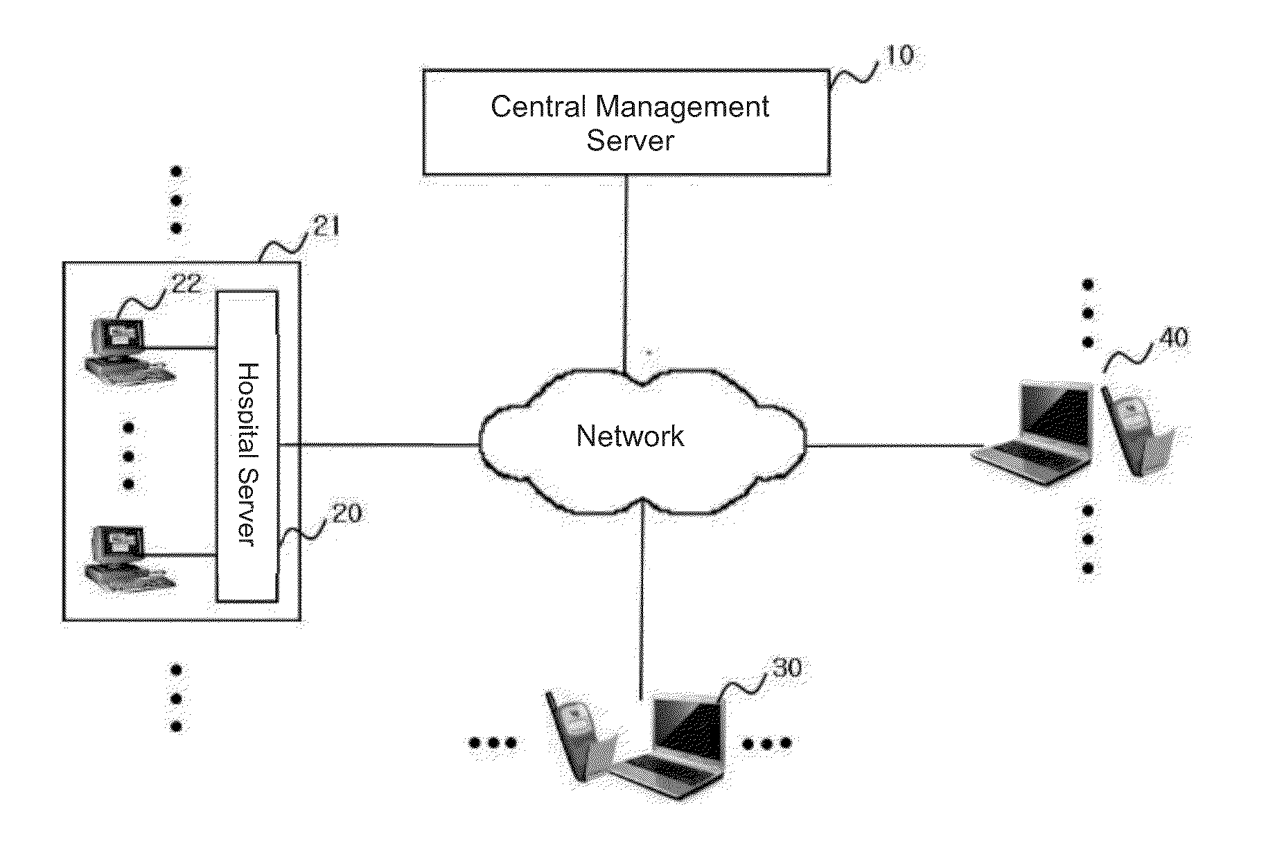 Cooperative medical consultation and diagnosis system and a method therefor