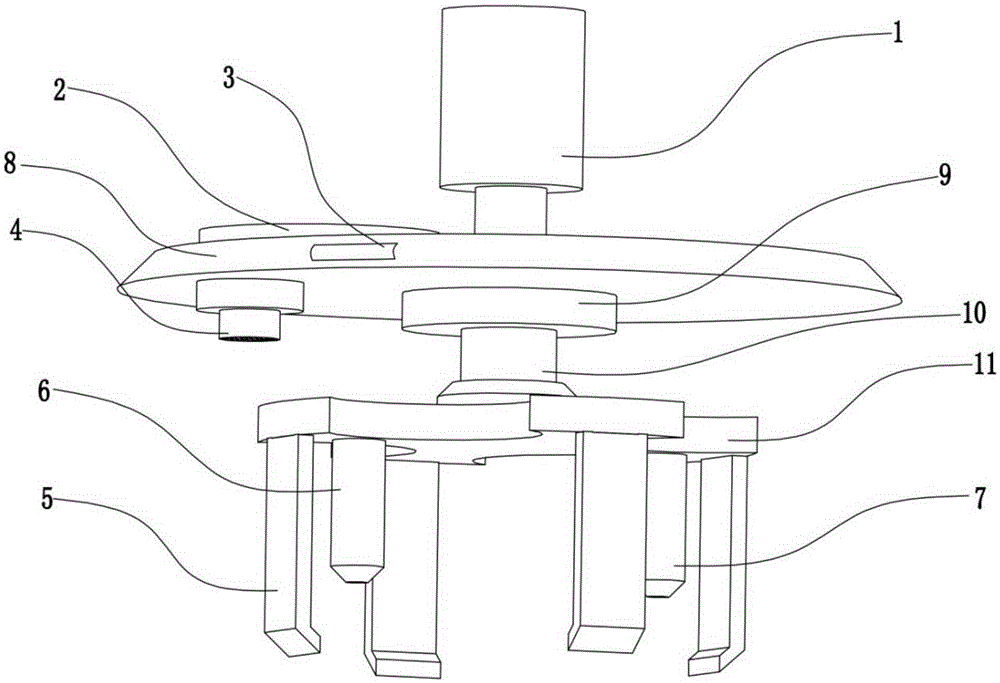 Pot cover stirrer