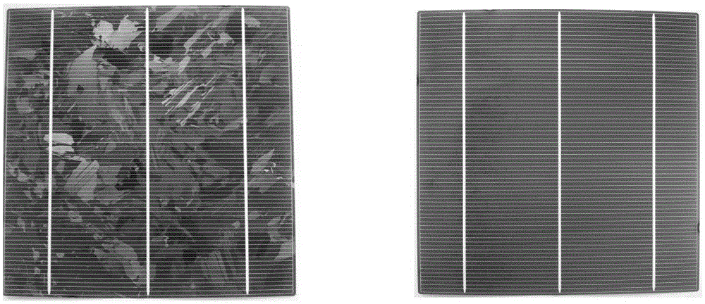 Surface treatment method of substrate for solar cell