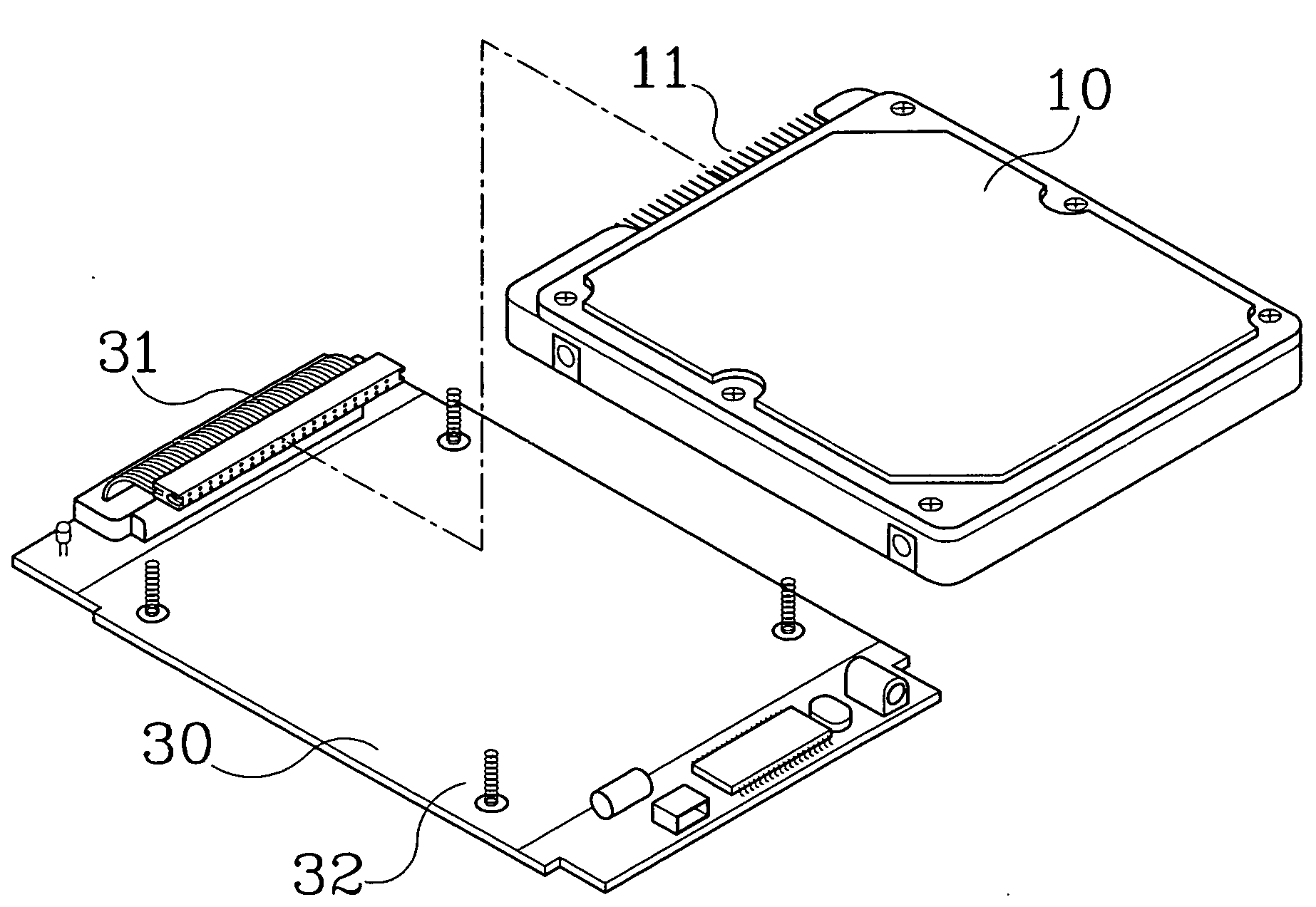 Shock-absorbing mobile hard disk mounting arrangement for mobile hard disk box