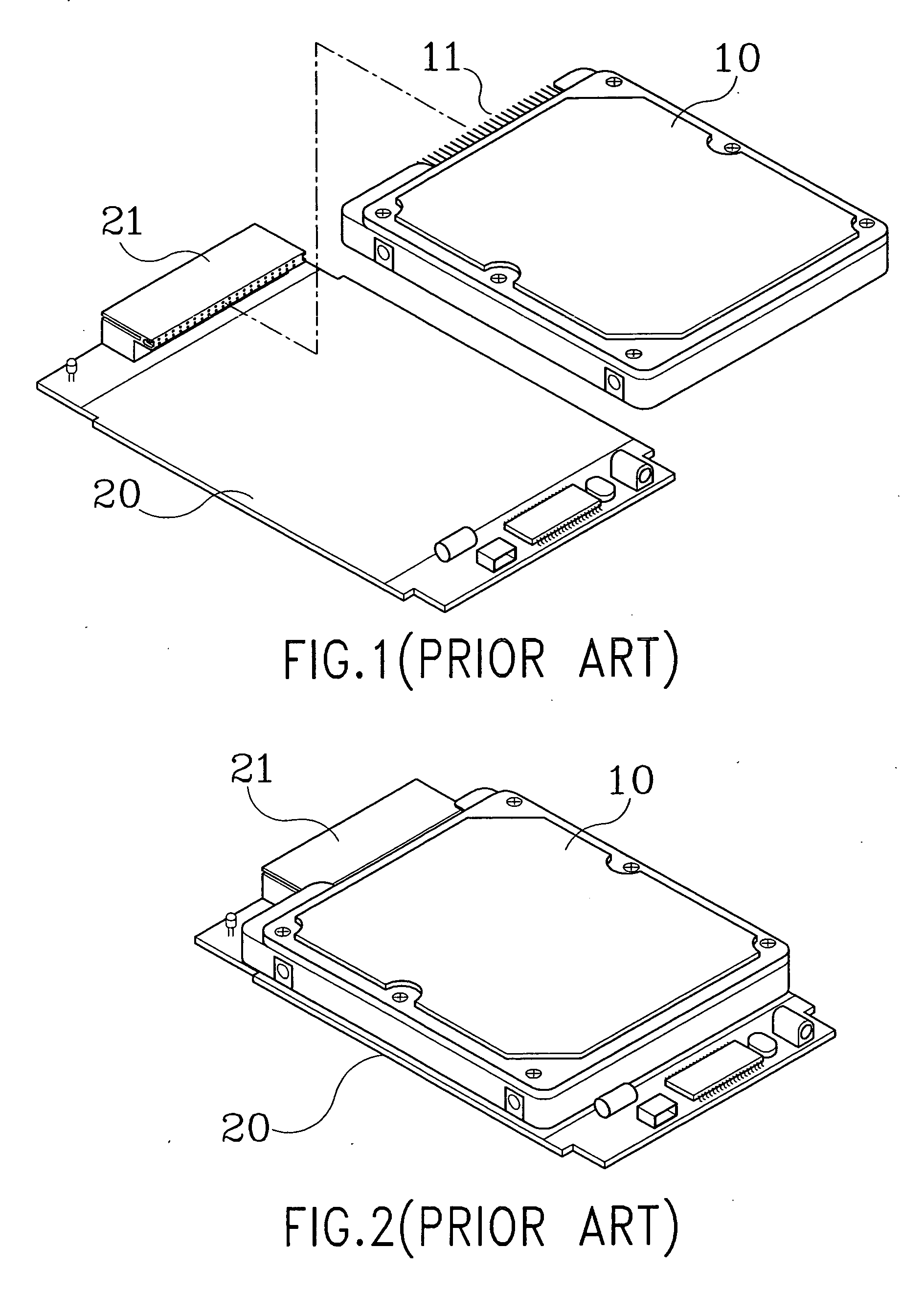 Shock-absorbing mobile hard disk mounting arrangement for mobile hard disk box