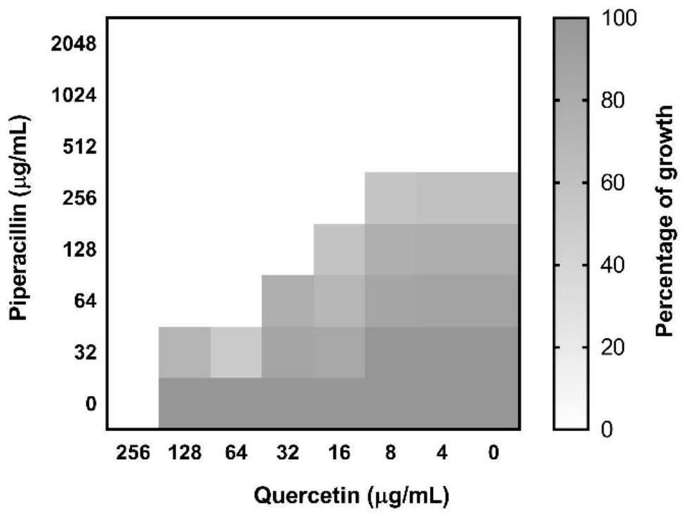 Application of flavonoid compound to preparation of beta-lactamase inhibitor