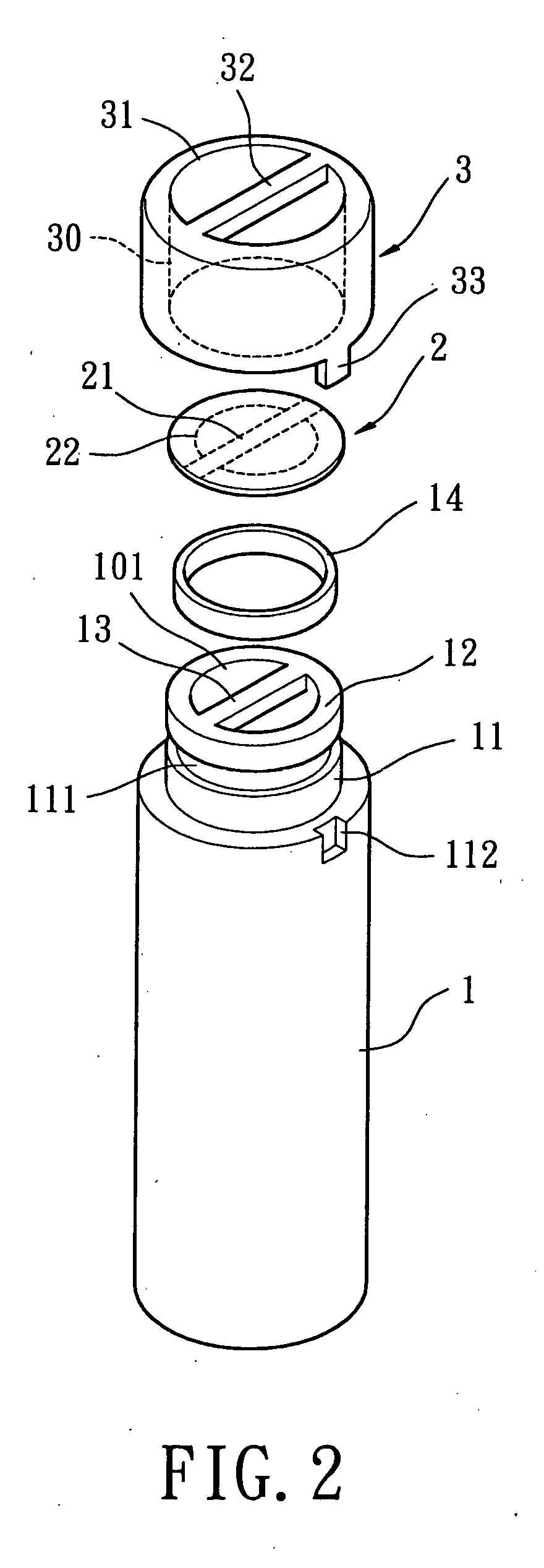 Check valve for fluid