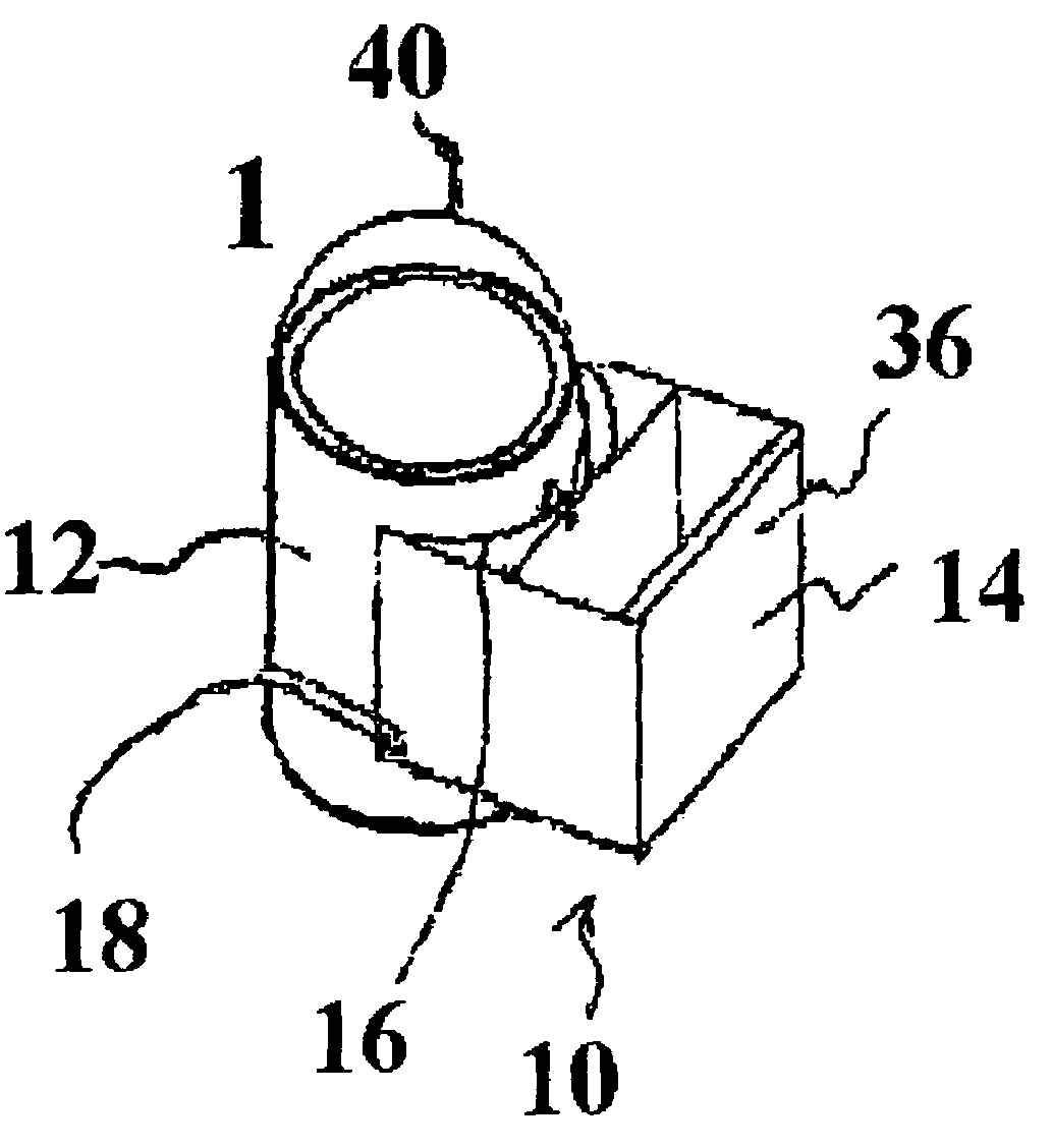 Accessory container attachment for a paint can