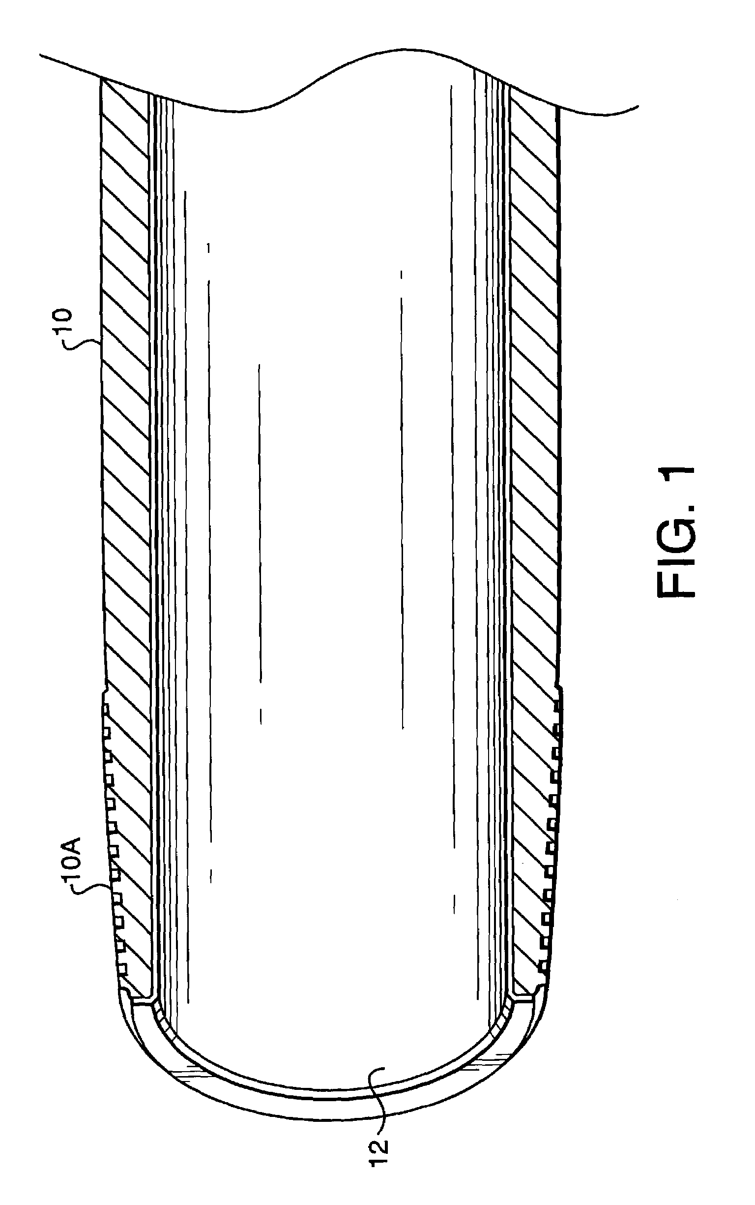 Composite liner for oilfield tubular goods