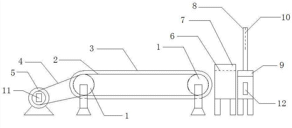 Simple automatic paper cutting machine