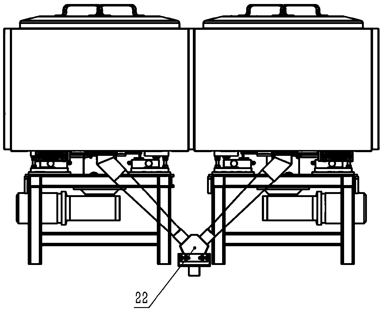 Mold powder automatic adding system for crystallizer