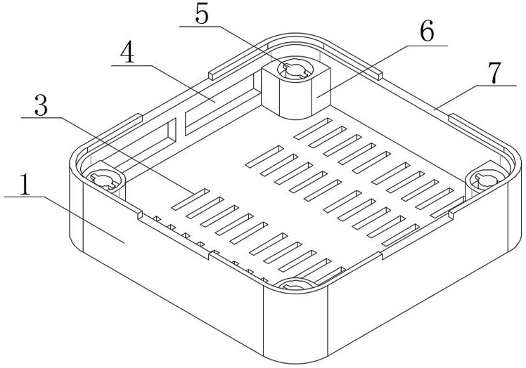 Gateway module easy to disassemble and assemble