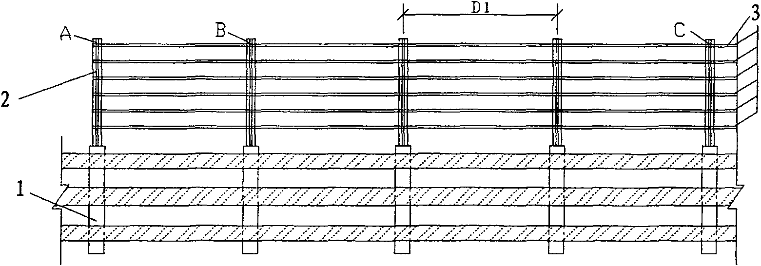 Drop-prevention stayed cable and anchorage system capable of being used for high road or bridge