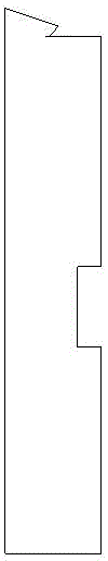 Roofing parapet water-floating structure and construction method thereof